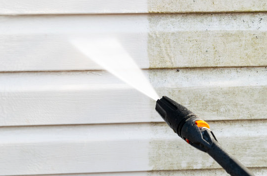 Siding cleaning